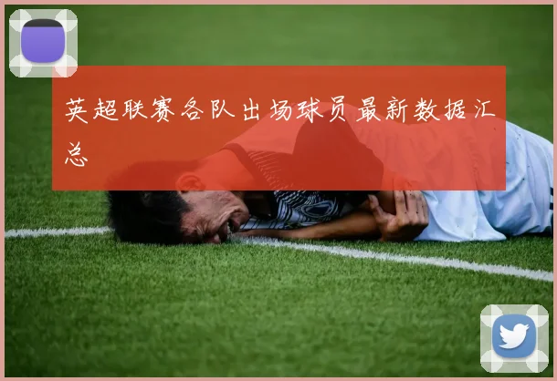 英超联赛各队出场球员最新数据汇总